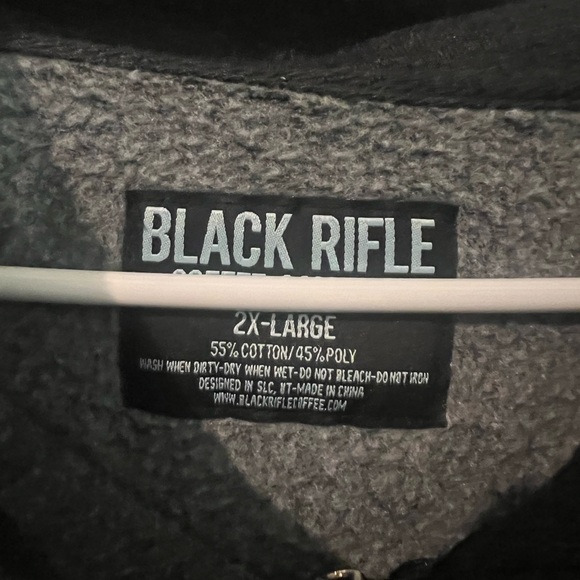 Black rifle coffee zip hoodie great condition xxl - Picture 3 of 4